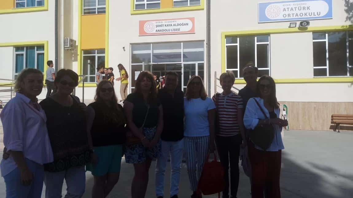 Okulumuza Portekiz, İtalya ve Polonya Öğretmenlerinden Ziyaret